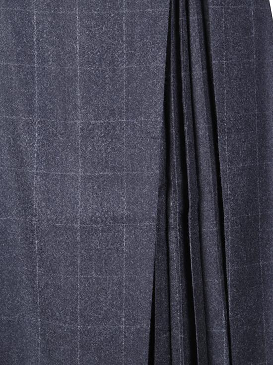 26FW 사이블사렐 미디 스커트 FW26SKRT7 WINDOWPANE - SIBEL SARAL