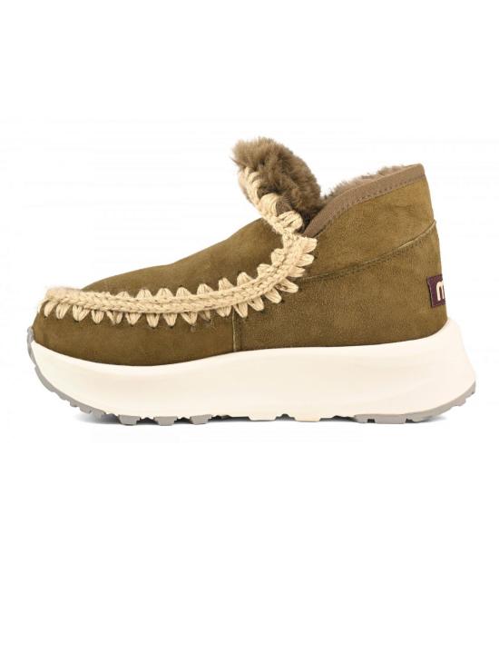 26FW 모우 부츠 Montone Speed 에스키모 스니커즈 Stivaletto 베르데