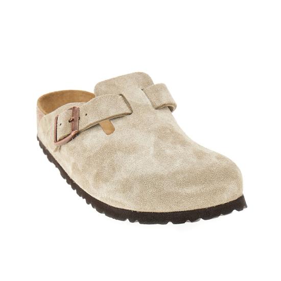 26FW 버켄스탁 보스턴 소프트 풋베드 뮬 560773 Grey - BIRKENSTOCK