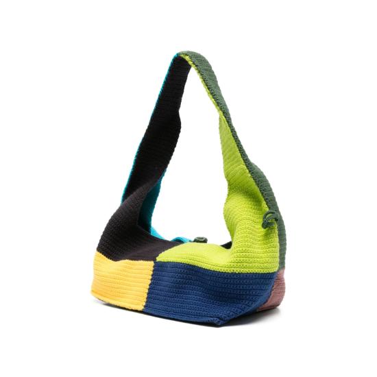 26FW 비비안웨스트우드 엘리 크로셰 패치워크 숄더백 46020019U K007PO105 MULTICOLOUR - VIVIENNE WESTWOOD