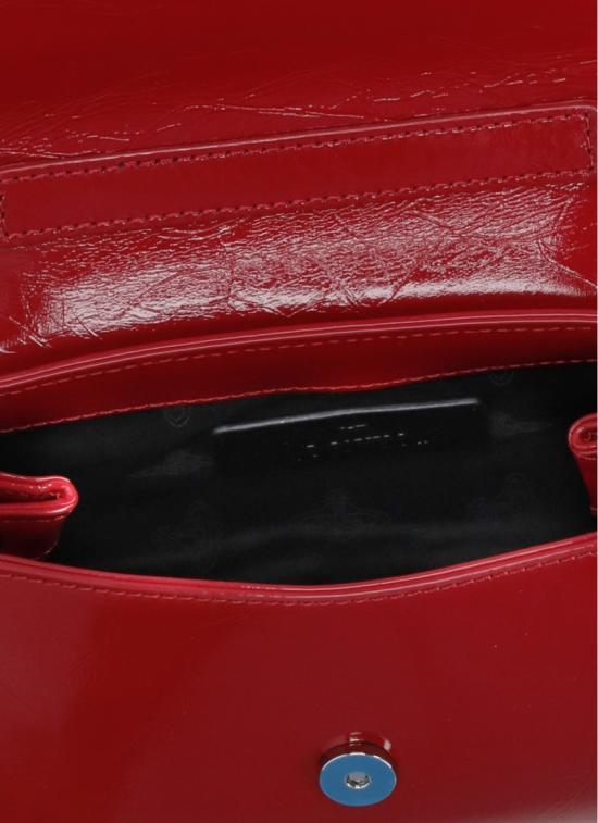 26FW 비비안웨스트우드 헤이즐 스몰 핸드백 4603000WW L00EOH401 RED - VIVIENNE WESTWOOD