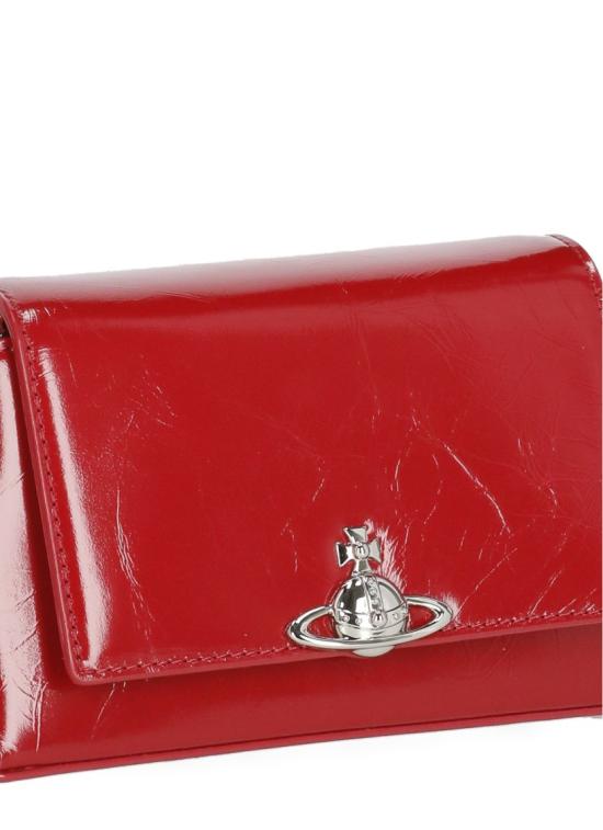 26FW 비비안웨스트우드 헤이즐 스몰 핸드백 4603000WW L00EOH401 RED - VIVIENNE WESTWOOD