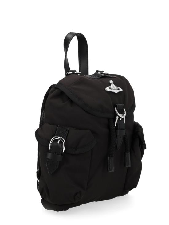 26FW 비비안웨스트우드 ORB 하이랜드 스몰 백팩 4A03000AU W019EN403 BLACK - VIVIENNE WESTWOOD