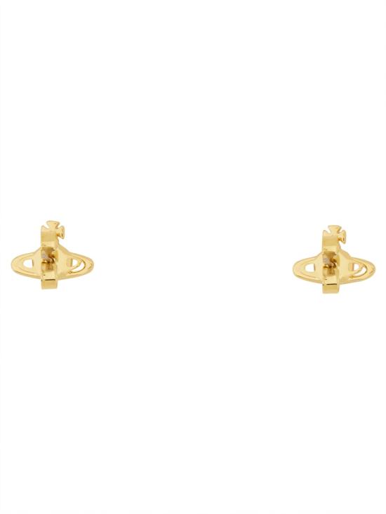 26FW 비비안웨스트우드 솔리테어 골드 귀걸이 62010037 02R944R944 GOLD - VIVIENNE WESTWOOD