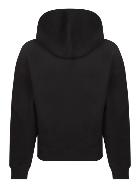 26FW 아미 코튼 드 하트 후드 USW756 749001 BLACK - AMI