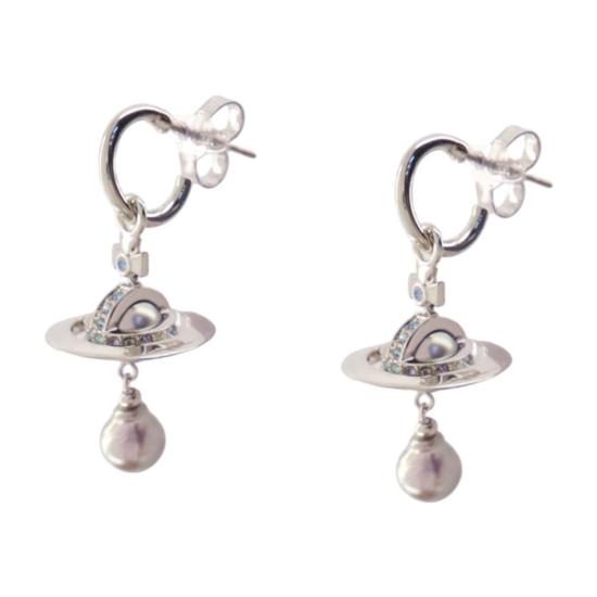 26FW 비비안웨스트우드 이어링 62030072 02P757P757 SILVER - VIVIENNE WESTWOOD