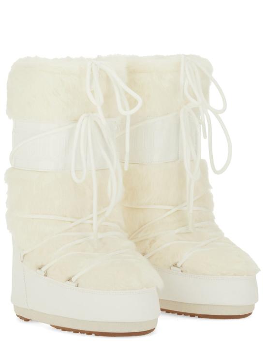 26FW 문부츠 MB 아이콘 폭스 퍼 부츠 80D1408900 A002 WHITE - MOON BOOT