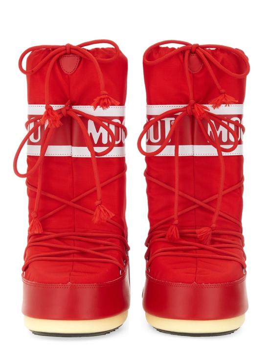 26FW 문부츠 아이콘 나일론 부츠 80D1400440 D001 RED - MOON BOOT