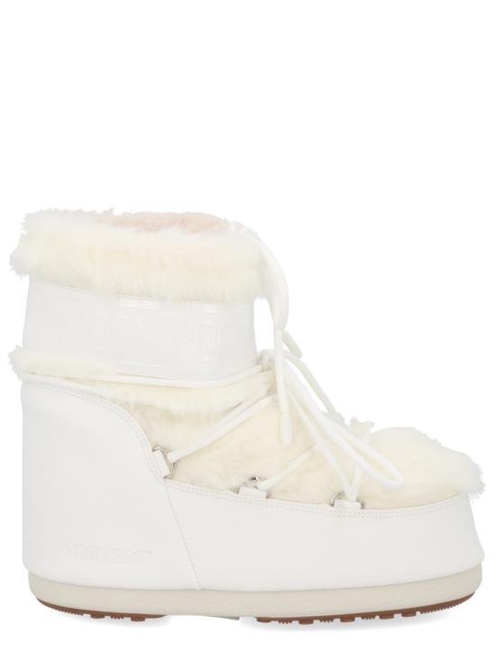 26FW 문부츠 아이콘 나일론 로우 부츠 80D1409390 A002 WHITE - MOON BOOT