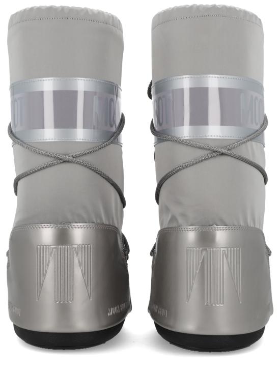 26FW 문부츠 아이콘 글랜스 플래티넘 새틴 부츠 80D1401680 H001 SILVER - MOON BOOT