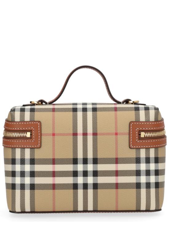 26FW 버버리 체크 베니티 백 8120525 A9534 BEIGE - BURBERRY