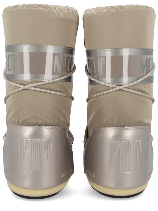 26FW 문부츠 아이콘 글랜스 플래티넘 새틴 부츠 80D1401680 B003 BEIGE - MOON BOOT