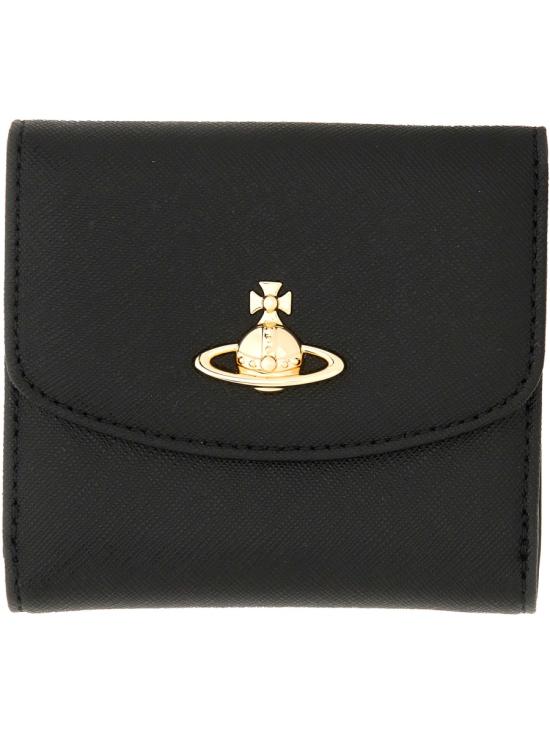 26FW 비비안웨스트우드 아카이브 오르브 패턴 지갑 51150032W L001NN402 BLACK - VIVIENNE WESTWOOD