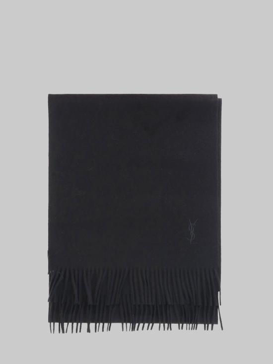 26FW 생로랑 머플러/스카프 A006VO BLACK