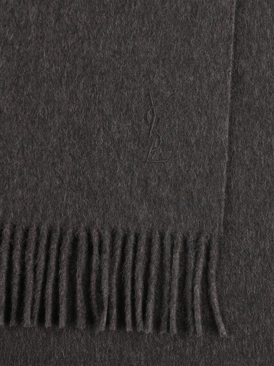 26FW 생로랑 머플러/스카프 A006VO GREY - SAINT LAURENT