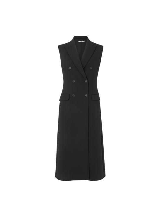 26FW 펜디 미디 원피스 FDD659 B1H2F0QA1 BLACK