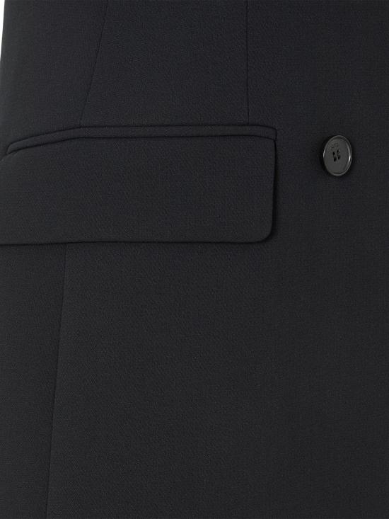 26FW 펜디 미디 원피스 FDD659 B1H2F0QA1 BLACK - FENDI