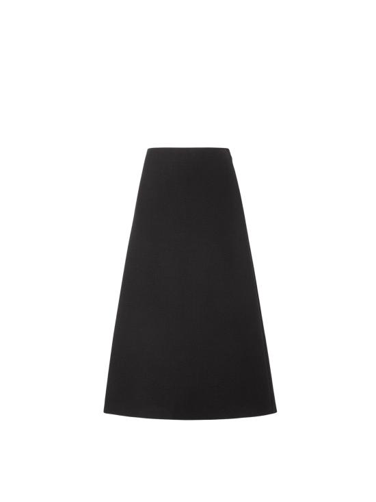 26FW 펜디 미디 스커트 FQ7757 B1U1F0QA1 BLACK
