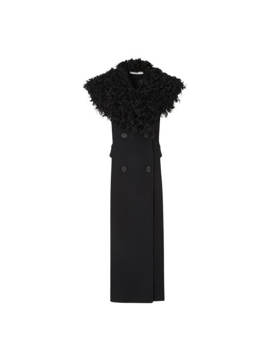 26FW 펜디 미디 원피스 FT6006 B1H1F0QA1 BLACK