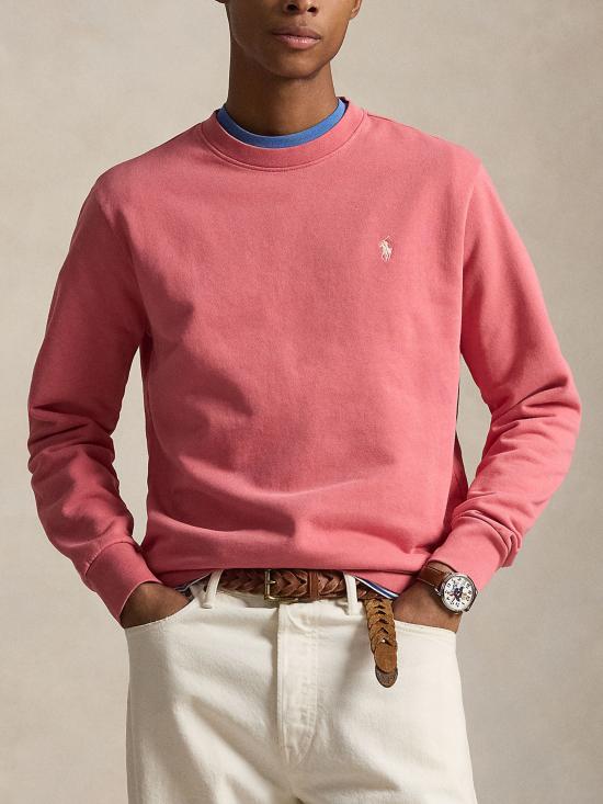 26SS 랄프 로렌 긴팔 티셔츠 710916689 503 CORAL RED - RALPH LAUREN