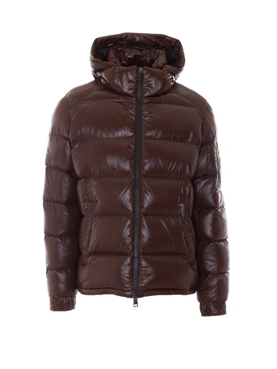26FW 에르노 마야 후드 쇼트 다운 재킷 PI001416U 129738940 BROWN
