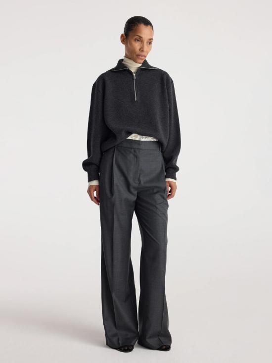 26FW 로에 터틀넥 42123328 010 CHARCOAL - ROHE