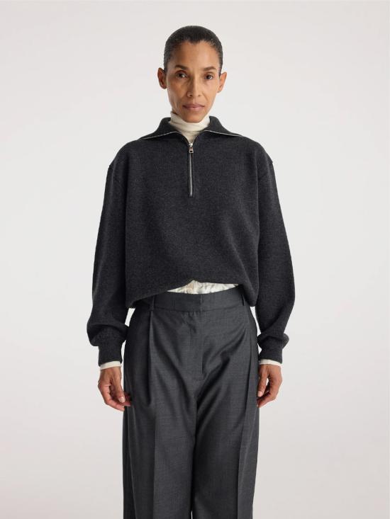 26FW 로에 터틀넥 42123328 010 CHARCOAL - ROHE