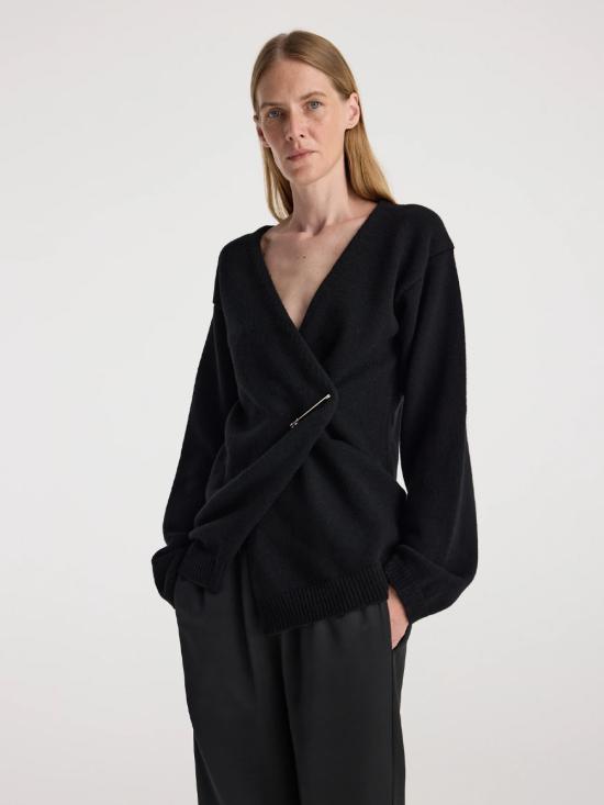 26FW 로에 가디건 42123329 001 BLACK - ROHE