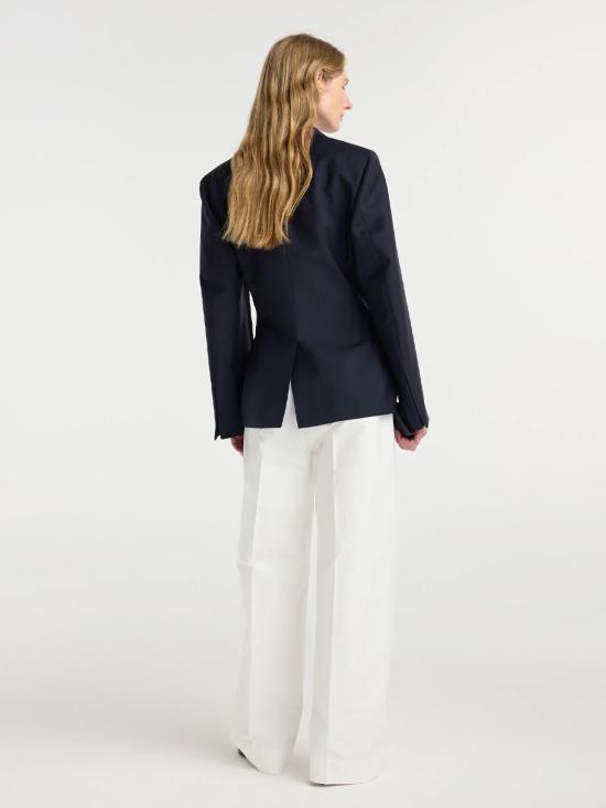 26FW 로에 수트 자켓 81911195 410 NAVY - ROHE