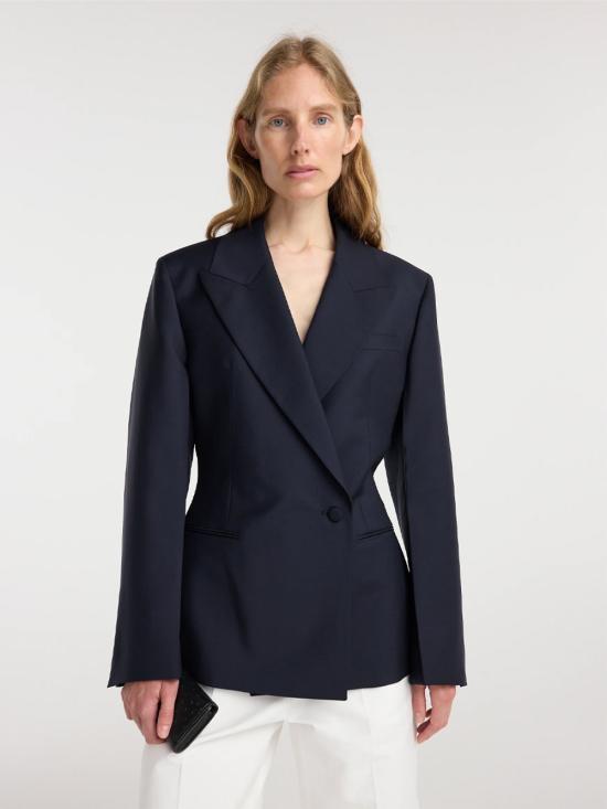 26FW 로에 수트 자켓 81911195 410 NAVY - ROHE