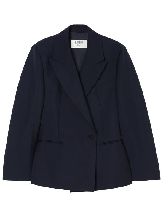 26FW 로에 수트 자켓 81911195 410 NAVY
