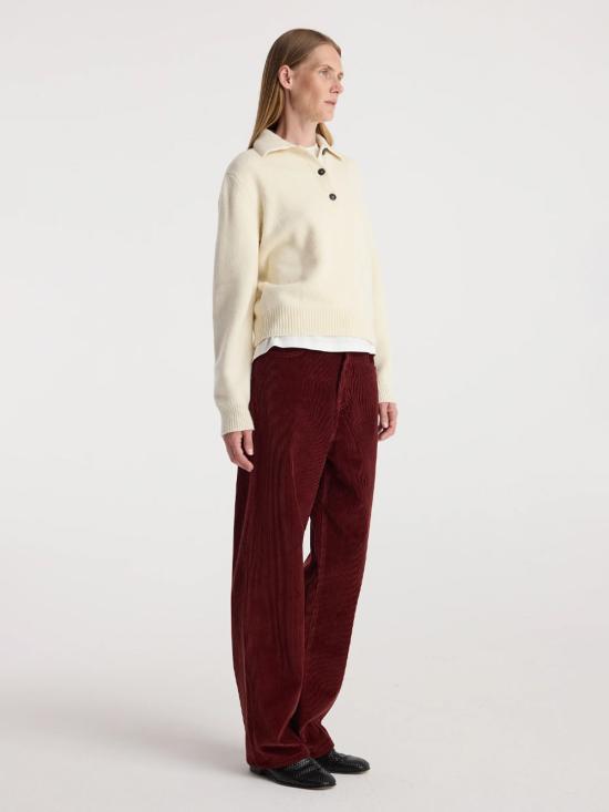 26FW 로에 스트레이트 팬츠 42130001 608 WINE - ROHE