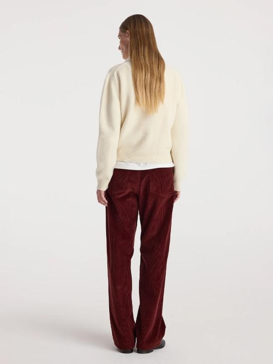 26FW 로에 스트레이트 팬츠 42130001 608 WINE - ROHE