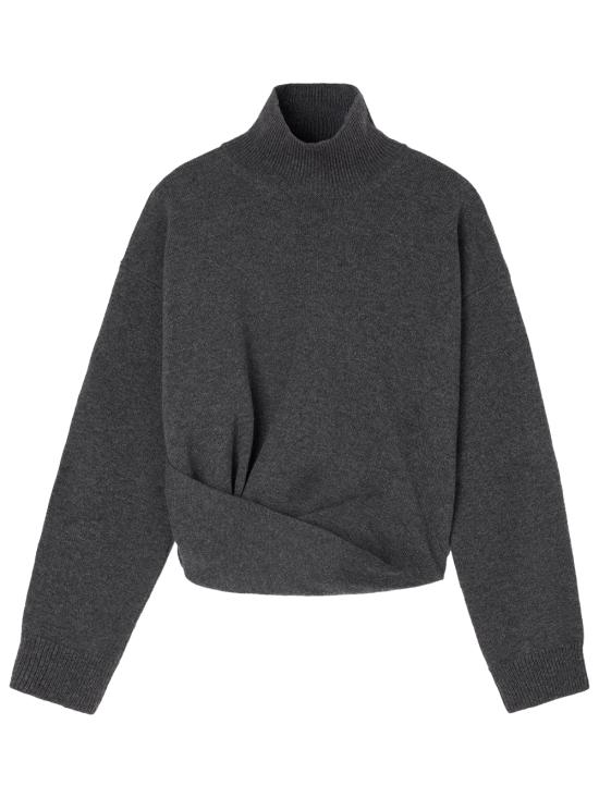 26FW 로에 터틀넥 42123320 021 DK GREY MELANGE