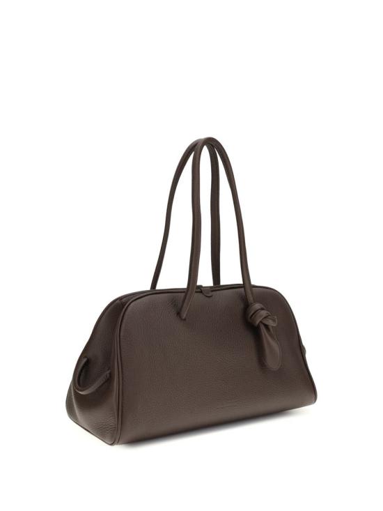 26FW 자크뮈스 투리스모 소프트 볼링백 BAU00417AC03A03 880 DARK BROWN - JACQUEMUS