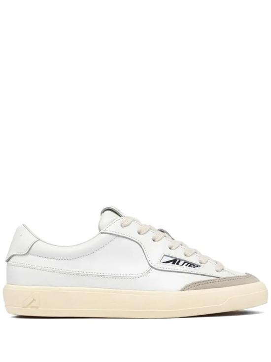 26FW 오트리 WINDSCAPE 로우 스니커즈 캔버스 SCLM UK01 WHITE