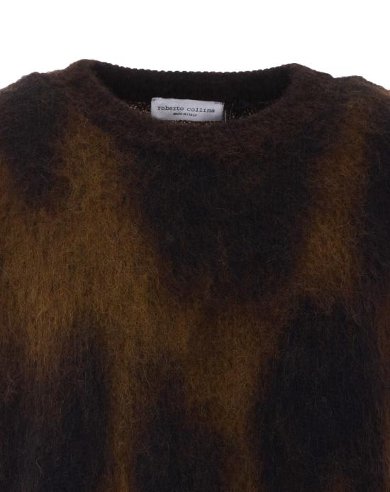 26FW 로베르토 콜리나 스웨터 263FXB26001 08 BROWN - ROBERTO COLLINA