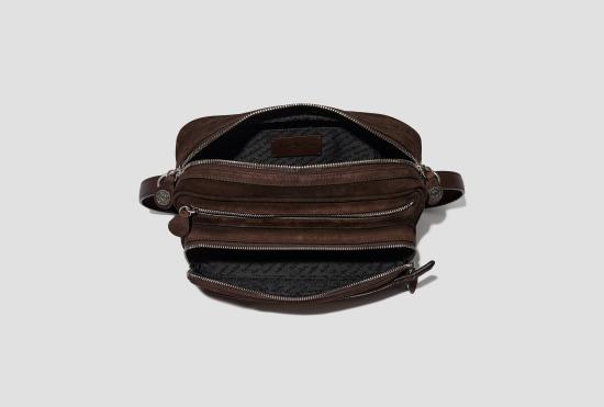 26FW 아크네 스튜디오 카메로 파티 스웨이드 숄더백 카메로 파티 스웨이드 숄더백 C10338 ADM - ACNE STUDIOS