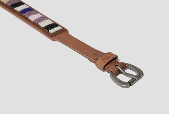 26FW 비즈빔 벨트 비즈  30mm 0126203003017 연갈색 - VISVIM