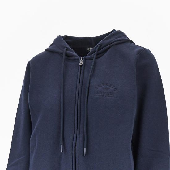 26FW 엠포리오 아르마니 긴팔 티셔츠 EW000392AF25592 Blue - EMPORIO ARMANI