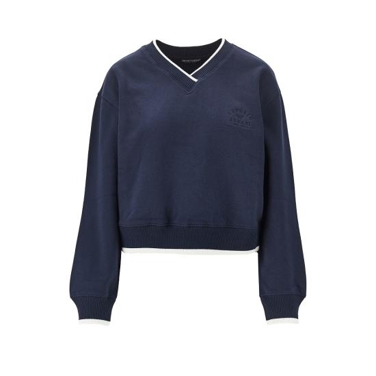 26FW 엠포리오 아르마니 긴팔 티셔츠 EW005227AF25592 Blue