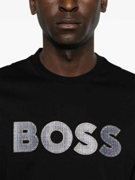 26FW 휴고보스 반팔 티셔츠 50565630001 BLACK - HUGO BOSS