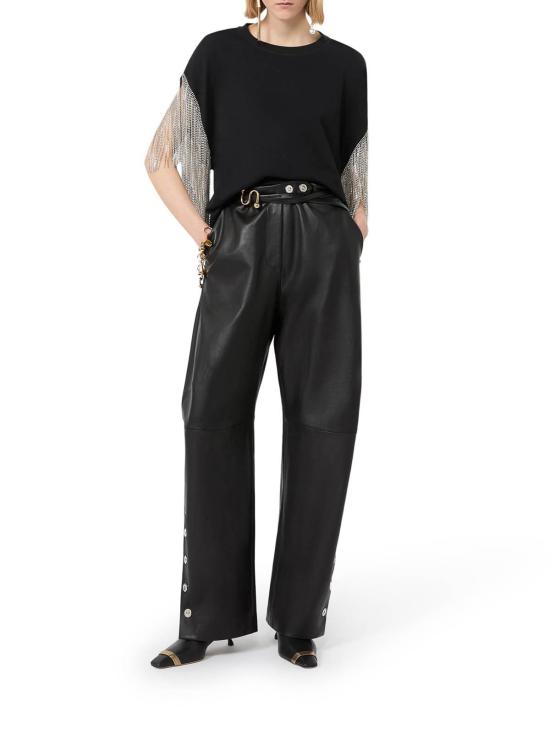 26FW 스포트막스 반팔 티셔츠 26229460156E15 BLACK - SPORTMAX