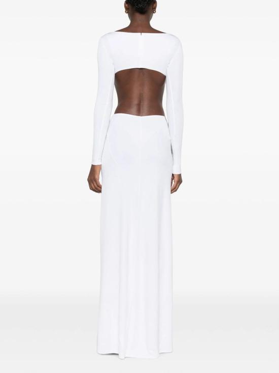 26FW 엘리자베타프랜치 미디 스커트 ABR3467E2360 WHITE - ELISABETTA FRANCHI