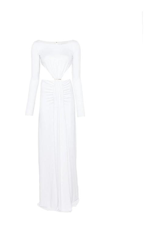 26FW 엘리자베타프랜치 미디 스커트 ABR3467E2360 WHITE