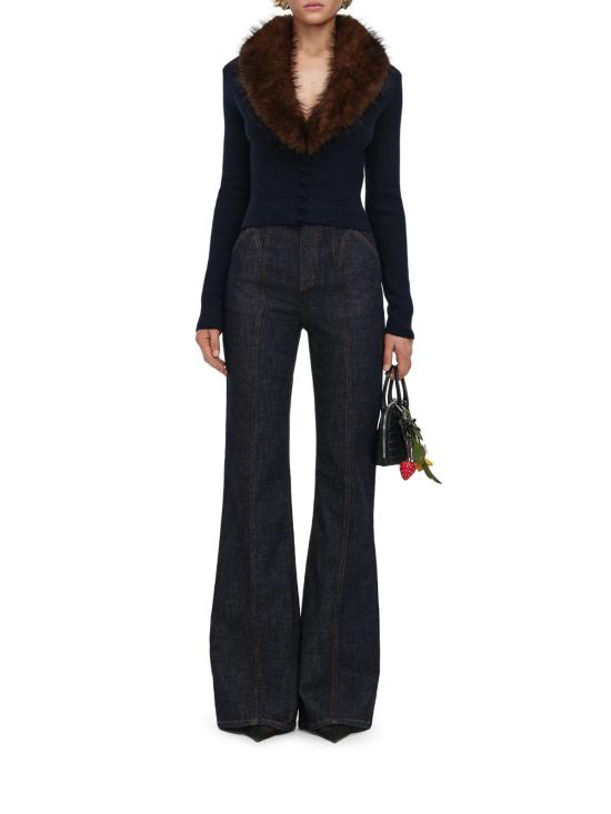 26FW 셀프 포트레이트 가디건 AW26148CA BLUE - SELF PORTRAIT