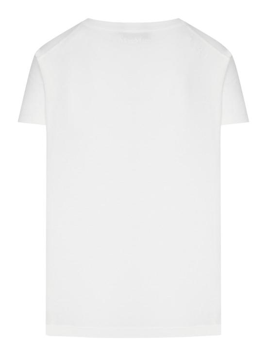 26FW 에스막스마라 반팔 티셔츠 26299760116E15 WHITE - 'S MAX MARA