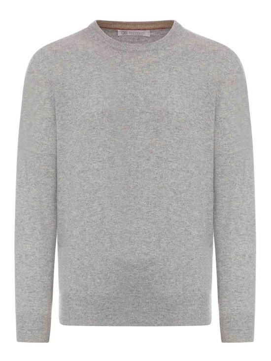 26FW 브루넬로 쿠치넬리 캐시미어 니트 M2200100CY162 GREY