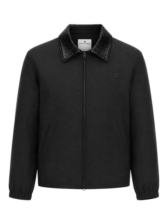 26FW 쿠레쥬 봄버 자켓 326CBL369CO01349999 BLACK