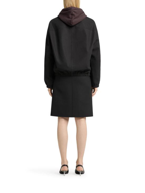 26FW 쿠레쥬 봄버 자켓 326CBL369CO01349999 BLACK - COURREGES